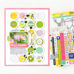 Hello Sunshine Layout | Jillibean Soup