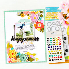 Happiness Found Layout | Jillibean Soup