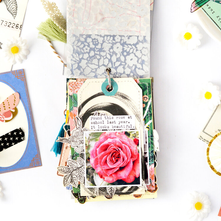 Moments Mini Album with Flourish Collection from Maggie Holmes
