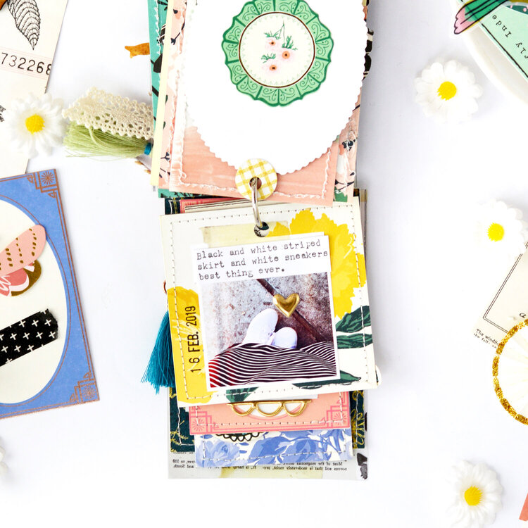 Moments Mini Album with Flourish Collection from Maggie Holmes