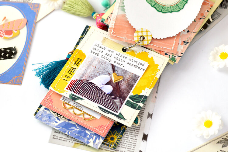 Moments Mini Album with Flourish Collection from Maggie Holmes