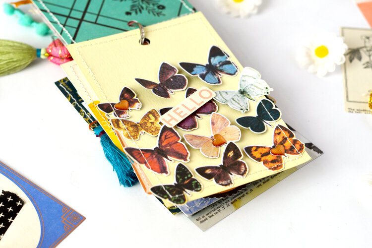 Moments Mini Album with Flourish Collection from Maggie Holmes