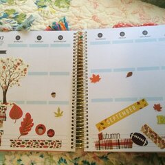 Seasonal planner page