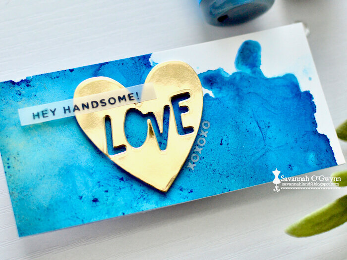 Hey Handsome (mini card)