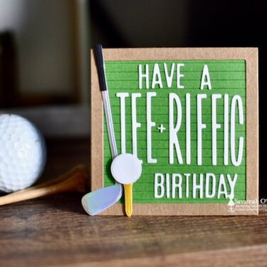 Tee-riffic Birthday (golf)