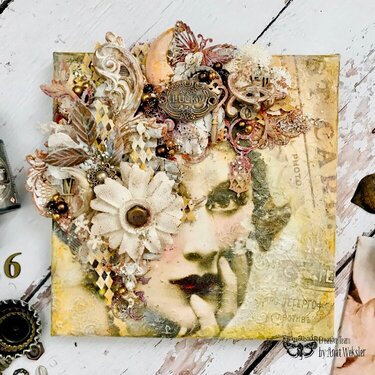 Vintage Collage Canvas