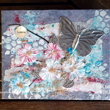 Handmade notebook  Butterflies