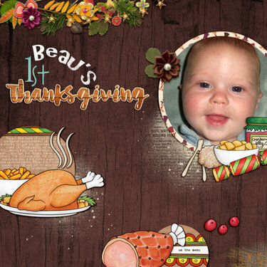 Beau&#039;s First Thanksgiving