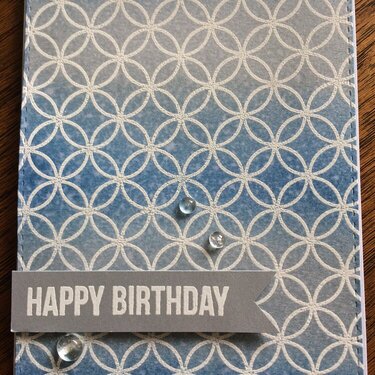 Masculine Birthday Card