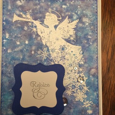 Angel Card - Blue