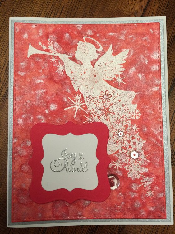 Angel Card - Red