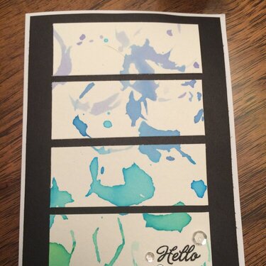 Easter Egg Dye Card