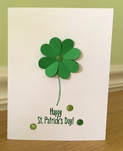 Simple St Patrick&#039;s Day Card