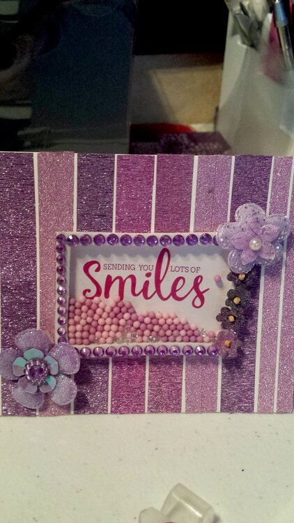 Smiles Shaker Card