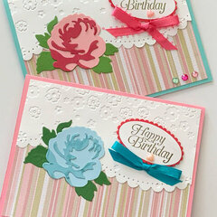 Rose birthday cards 