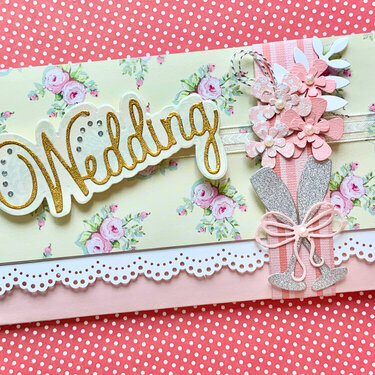 Wedding gift card envelope 