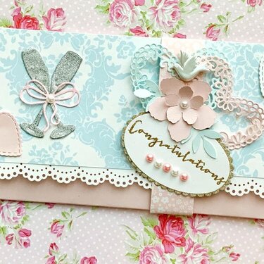 Wedding envelope and card