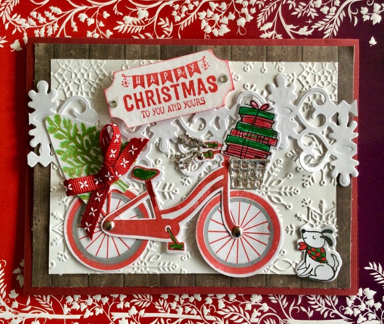 Christmas bike