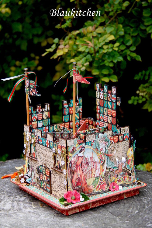 Castle Tool&amp;Pencil Holder Enchanted Forest