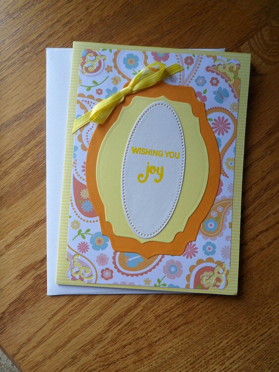 Joyful card