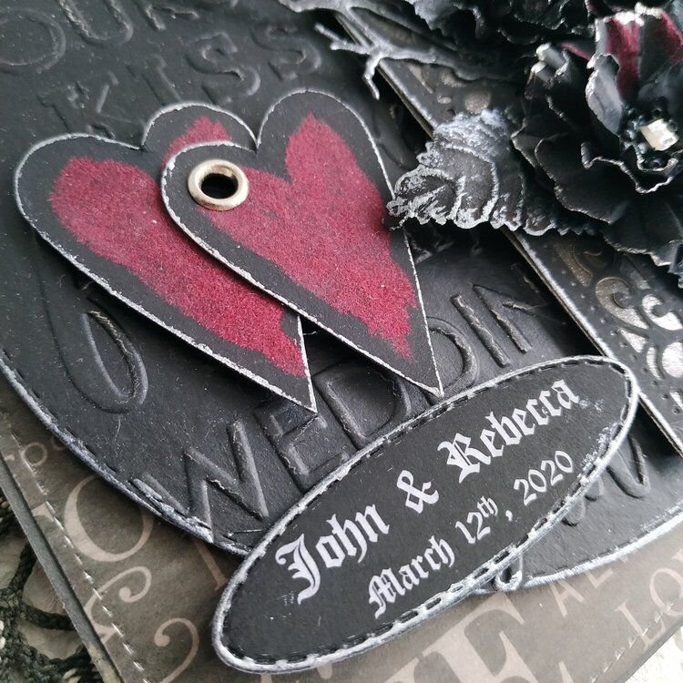 Gothic Wedding card