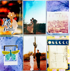 Moonrise Engagement Layout with Scrapbook.com Page Protectors