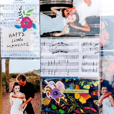 Musical Notes Engagement Layout