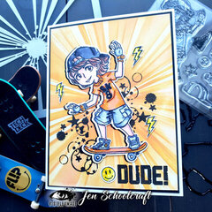 Dude! Boy Birthday Card