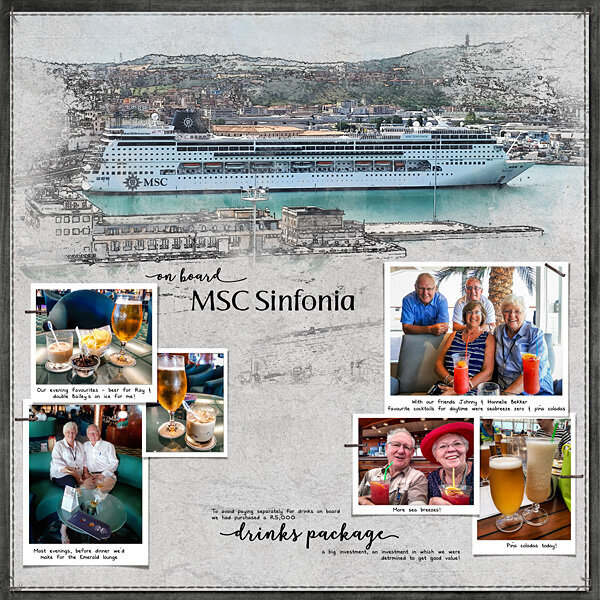 MSC Sinfonia - the drinks package