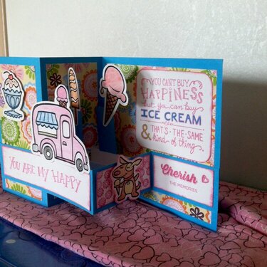 Ice Cream Pop Up Card