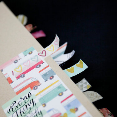 Little Moments Traveler&#039;s Notebook with Washi Tape