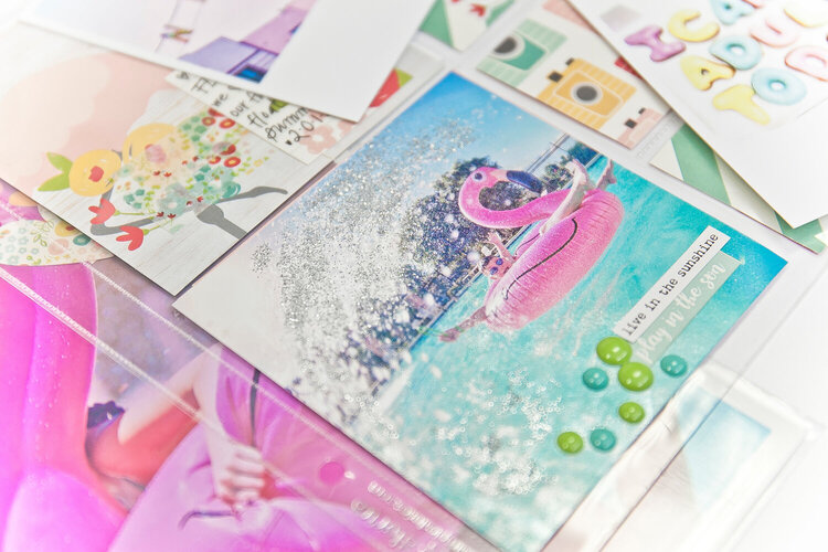 Sparkle + Splash Summertime Pocket Page