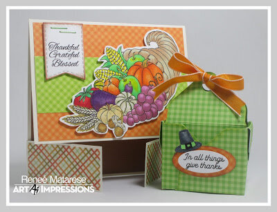 Harvest Card and Treat Box Suite