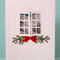 Christmas window card using Art Impressions stamps