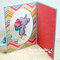 Mouse cupcake card using Art Impressions stamps