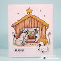 Nativity TryFold Card with Art Impressions