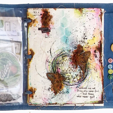 Art Journal page by Athanasia