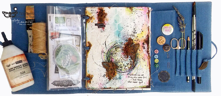 Art Journal page by Athanasia