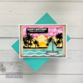 Paradise Themed Card