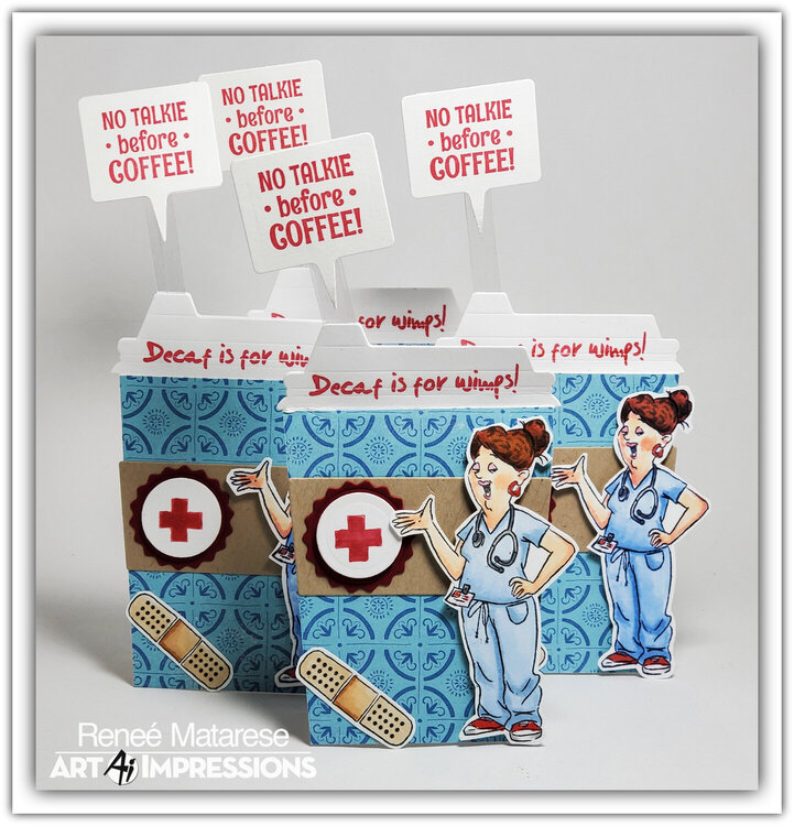 Proud nurses run on coffee!