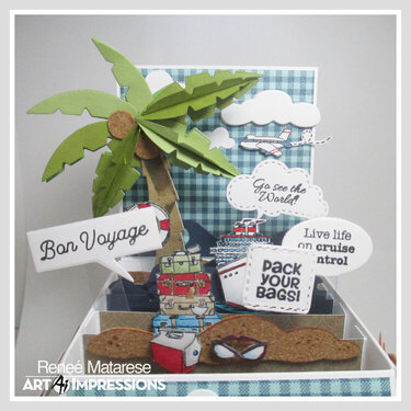 Pack Your Bags Card in a Box