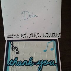 Thank you card for Director