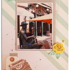 Travel layout: Europe, Portugal - DT Sizzix