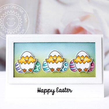 Sunny Studio Stamps A Good Egg Easter Card by Karin kesdotter