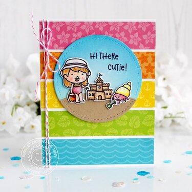 Sunny Studio Stamps Coastal Cuties Card by Leanne West