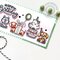 Sunny Studio Party Pets Slimline Birthday Card by Amanda Fitterer