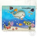 Sunny Studio Stamps Oceans of Joy Slider Card by Lexa Levana