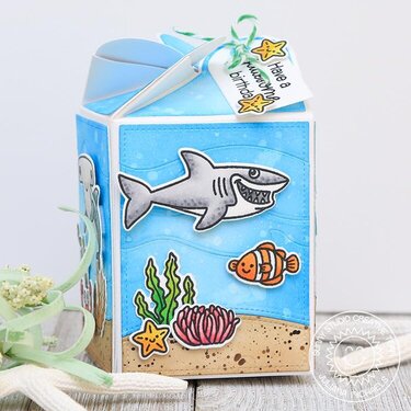 Sunny Studio Stamps Best Fishes Card by Juliana Michaels