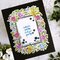 Watercolored Floral Frames cards