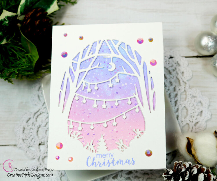 Hero Arts Decorated Winter Branches Fancy Die